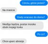 Chce uprać ubrania
