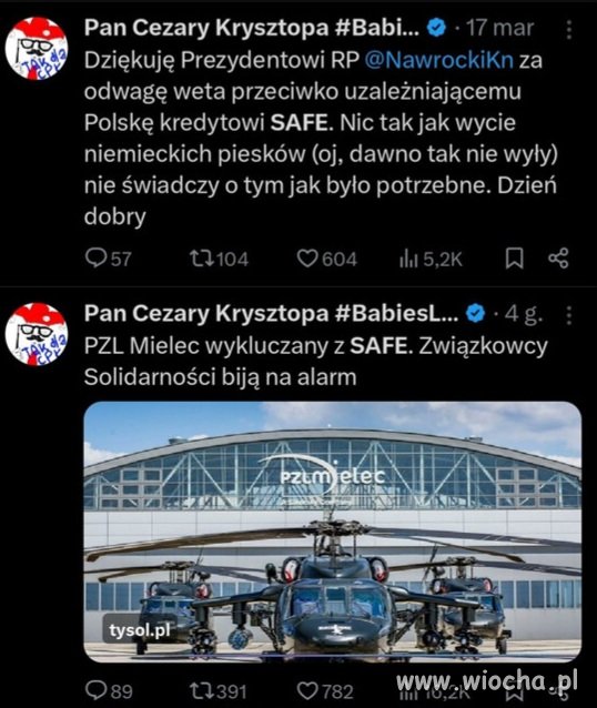 Pan Cezary odleciał 