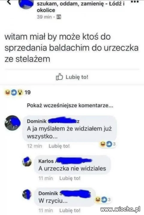A urzeczka nie widziałeś?