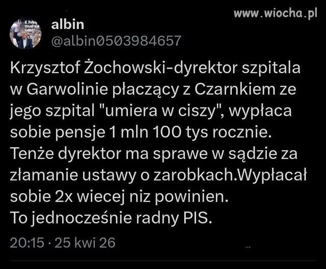 Służba zdrowia w zapaści