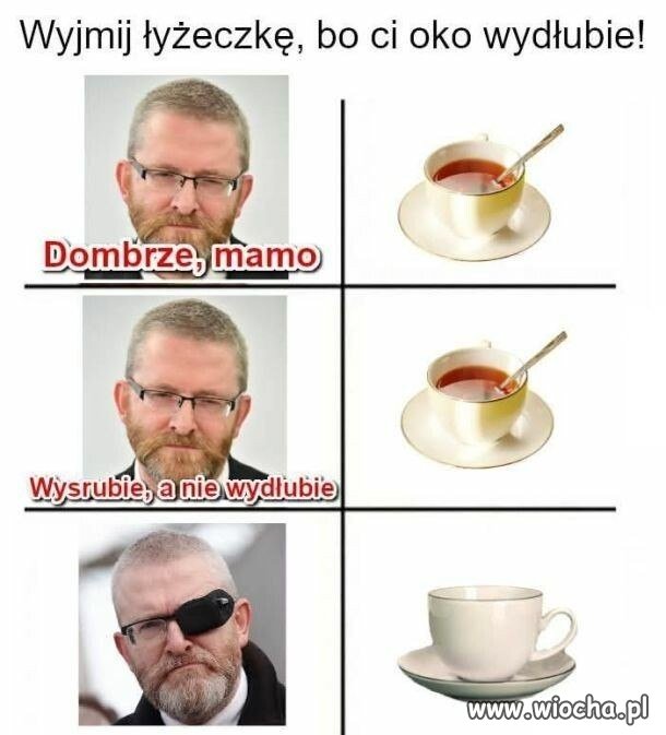 Uważaj, bo ci oko wydłubie