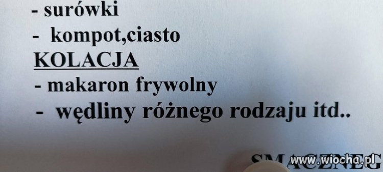 Makaron frywolny