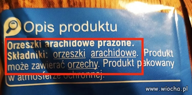 Orzeszki arachidowe z orzeszków arachidowych