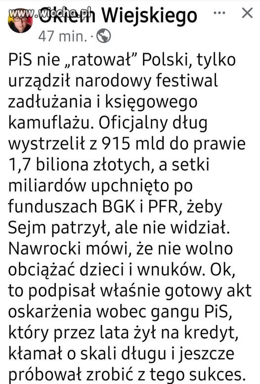Długi PIS