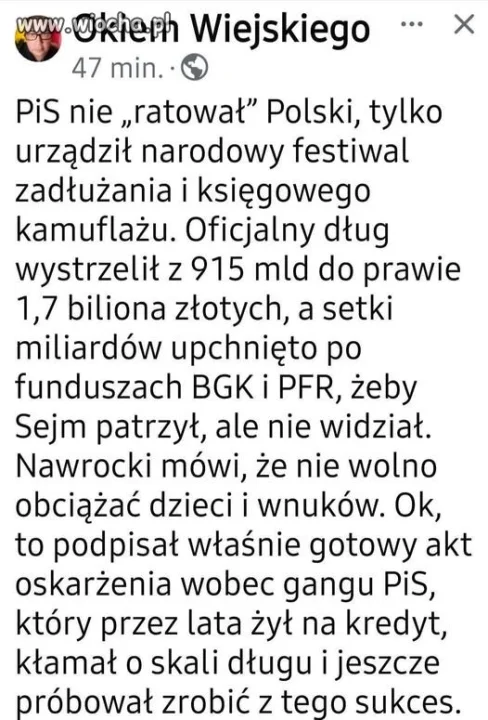 Długi PIS