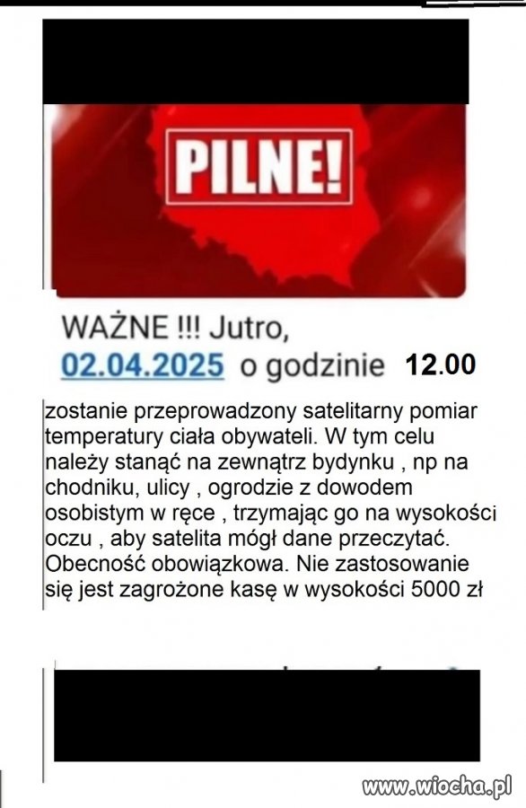 ...jakaś nowa epidemia zagościła w Polsce