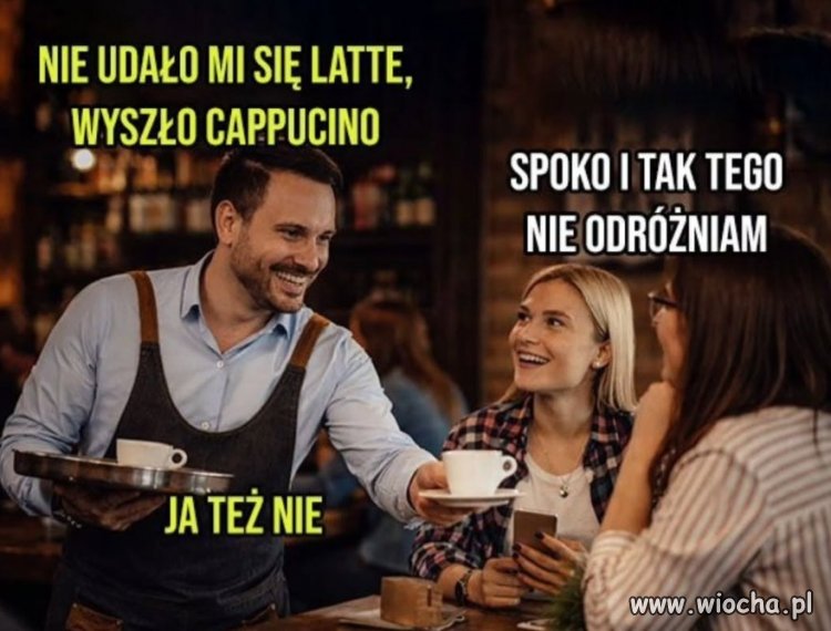 Spoko, ja też nie odróżniam