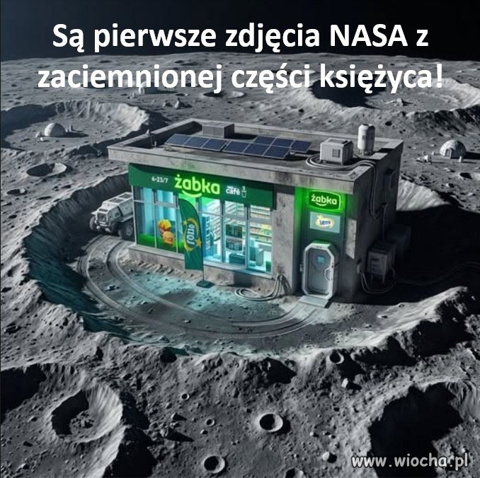 Są pierwsze zdjęcia NASA z zaciemnionej części księżyca! 