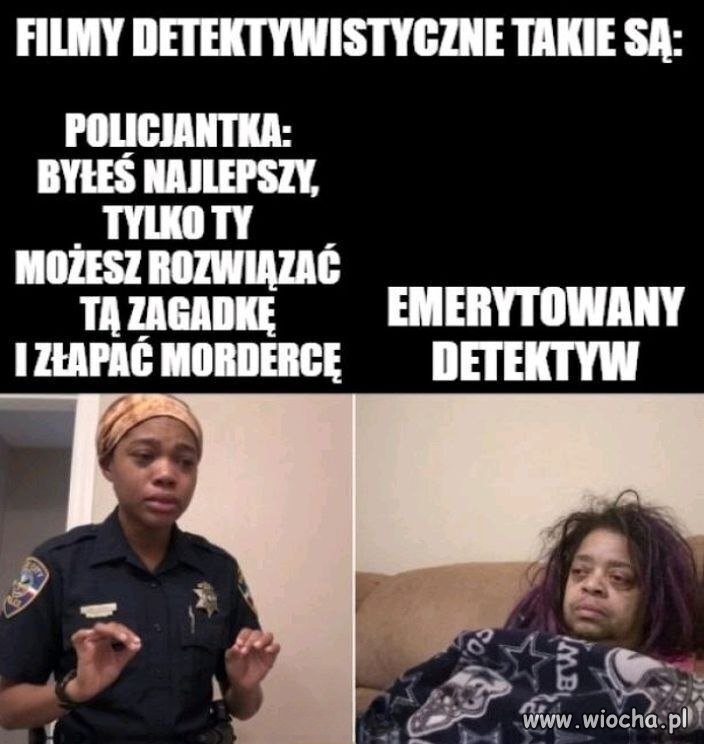Ci emerytowani detektywi nigdy nie wyglądają na zaufanych
