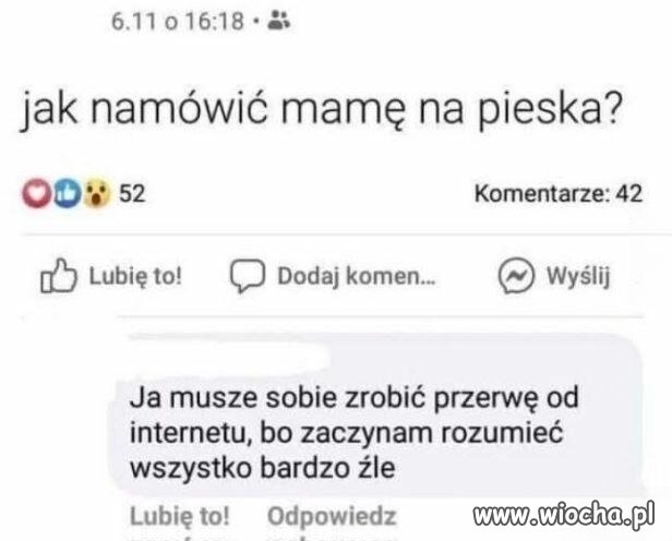 Czas na przerwę od Internetu