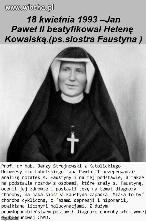 Siostra Faustyna.