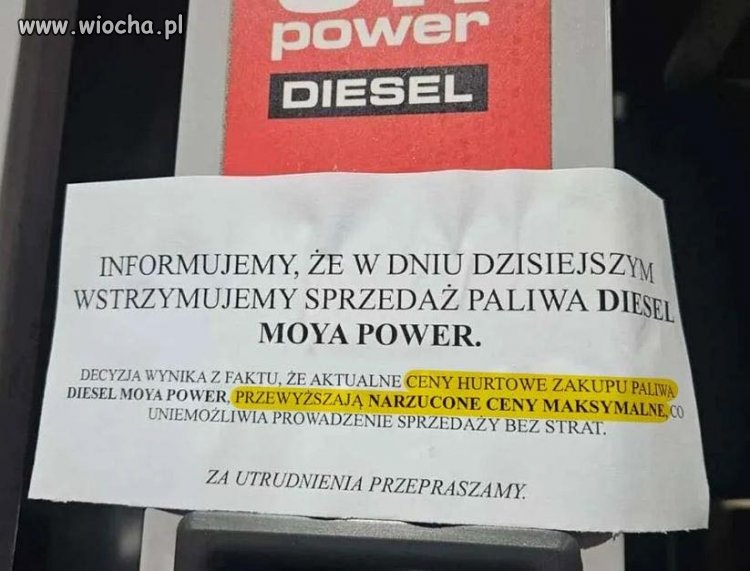 Wprowadźmy ceny maksymalne.