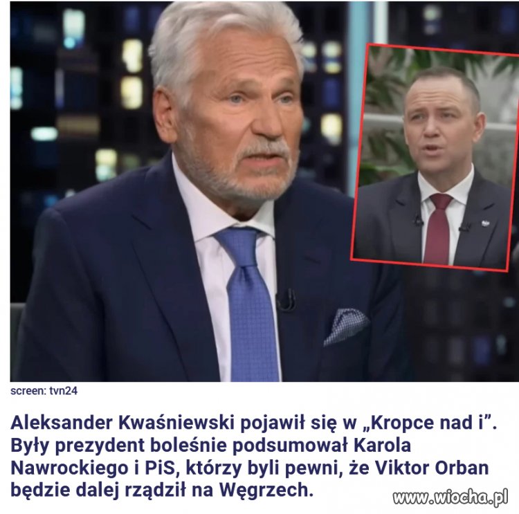 Kwaśniewski podsumował Nawrockiego, PiS ma problem, Nawrocki też