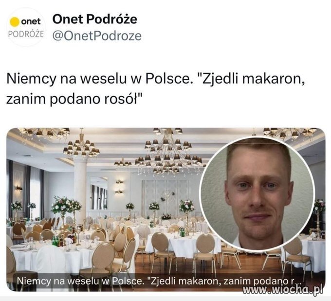 Niemcy na weselu w Polsce