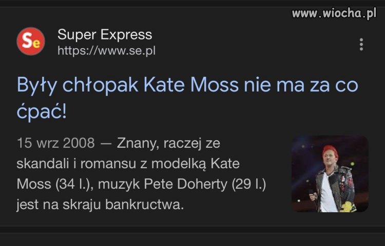 Jaki kraj, taki Pete Doherty