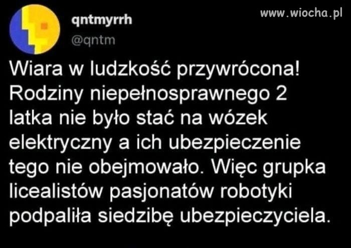 Karma przyjdzie