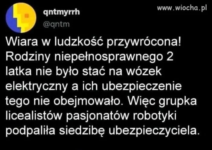 Karma przyjdzie