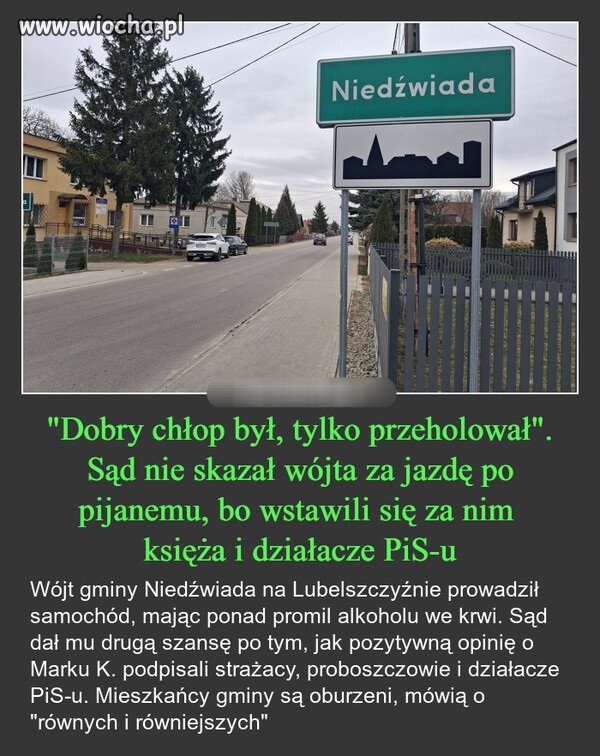 Pedofile i złodzieje z pis bronią chłopa 