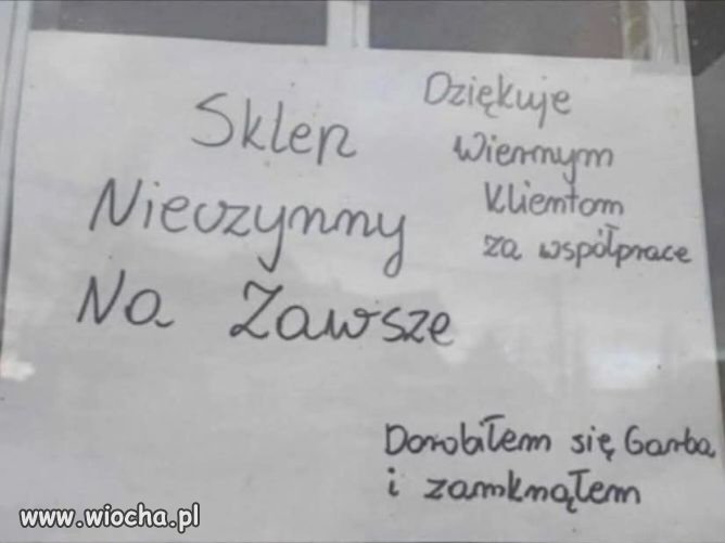 Niestety w tym kraju się nie da 