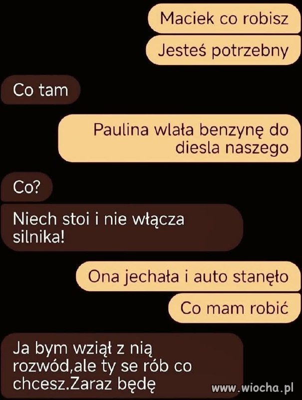 Ja bym wziął z nią rozwód