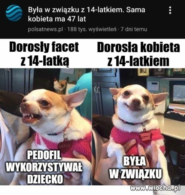 Była w związku z 14-latkiem