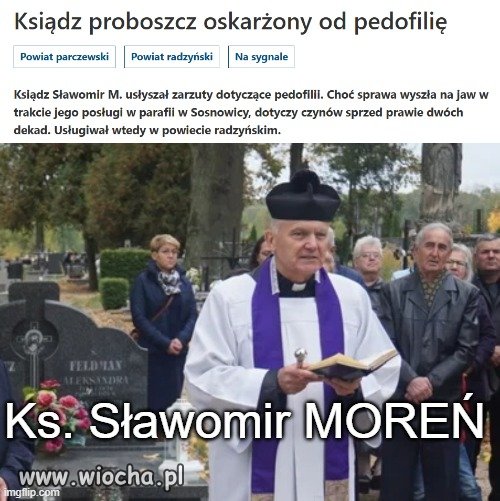 Ksiądz Sławomir Moreń