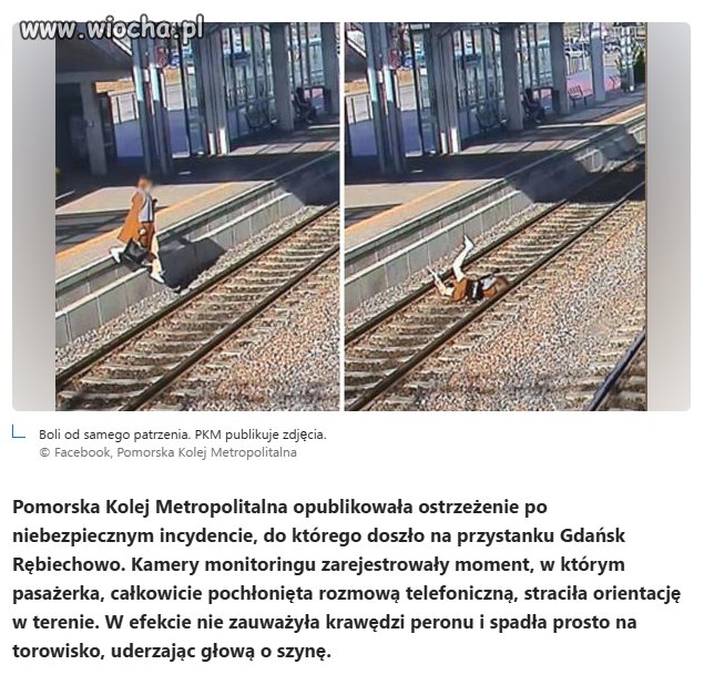 Tak się rozmawia przez telefon a potem tragedia