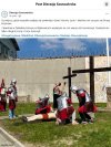 W ZK Wojkowice  odbyło się ... ukrzyżowanie.