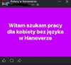 Kobieta bez języka szuka pracy