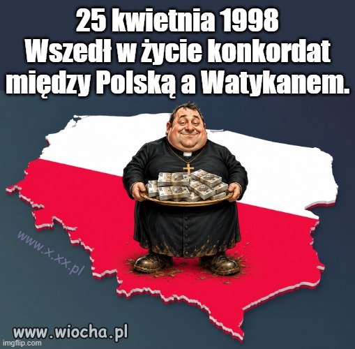 28 lat temu wszedł w życie konkordat.