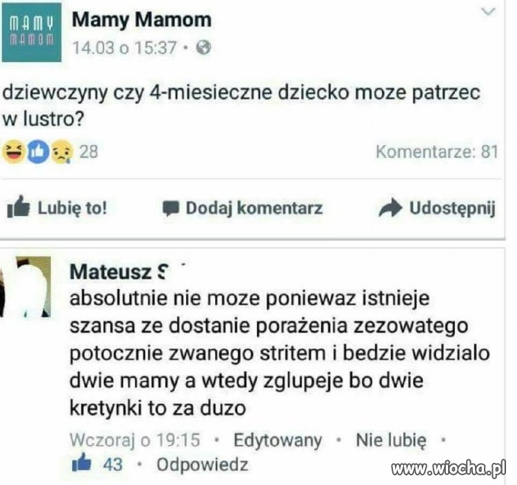 Pytanie: czy to 4-miesięczne dziecko to Bazyliszek?