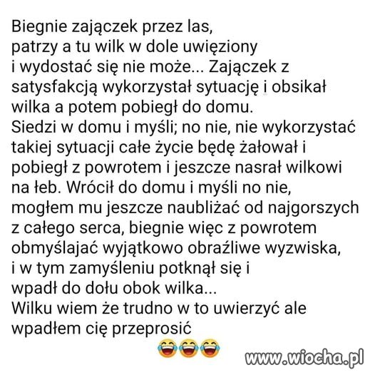 Nigdy nie wiesz co cię w życiu spotka...