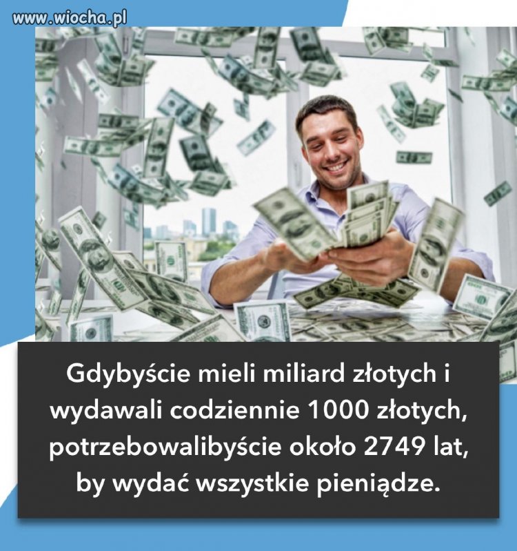 Małe przypomnienie jak wygląda miliard zł
