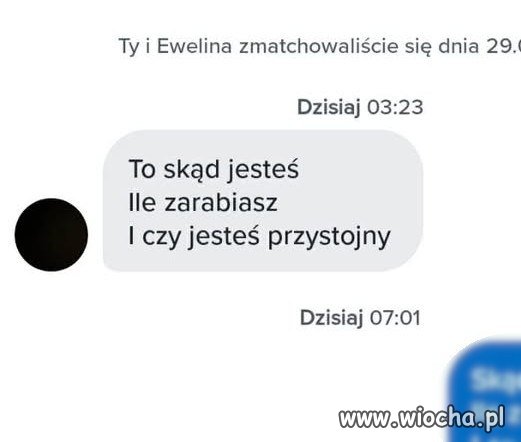 Ile zarabiasz i czy jesteś przystojny?