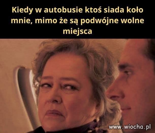 Dlaczego usiadłeś koło mnie?
