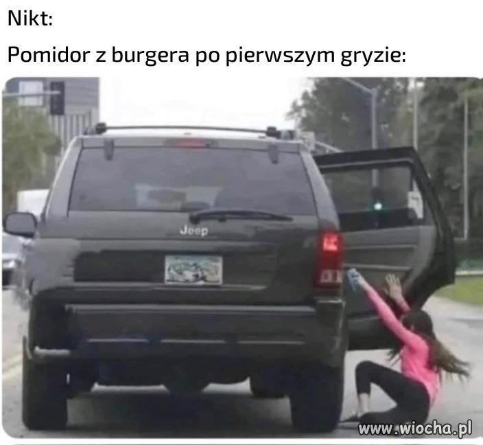 Pomidor powiedział papapapa