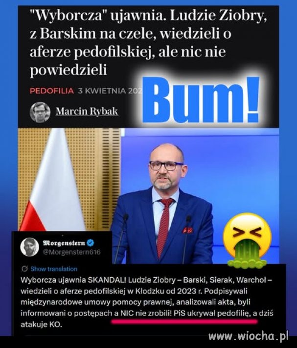 PiS ukrywał pedofilię, a dziś atakuje KO.