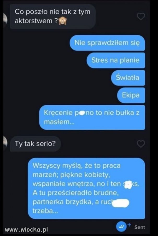 Nikt nie mówił że praca lekka, ale...