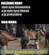 Przynajmniej ma gadane
