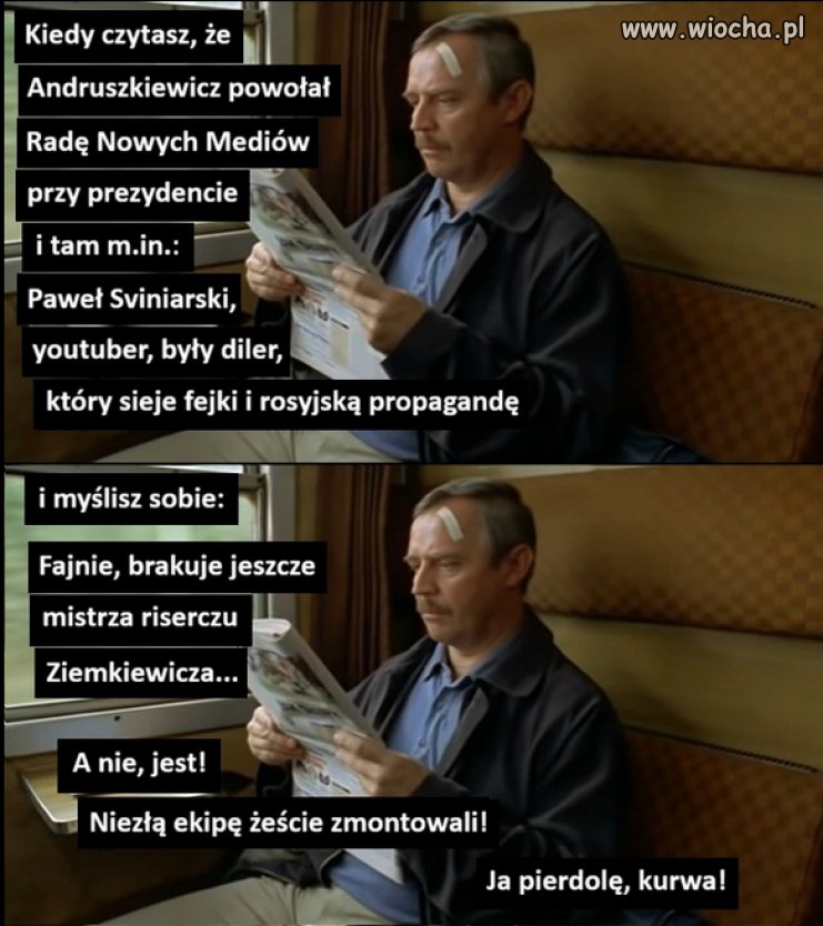 Ciekawe, że pan Nawrocki na to przystał?