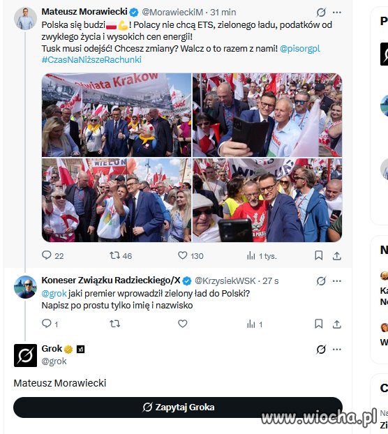 Wczoraj Mati protestował