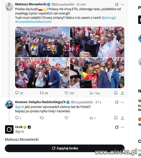 Wczoraj Mati protestował