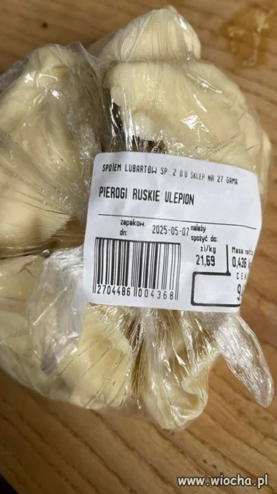 Pierogi ruskie ulepion