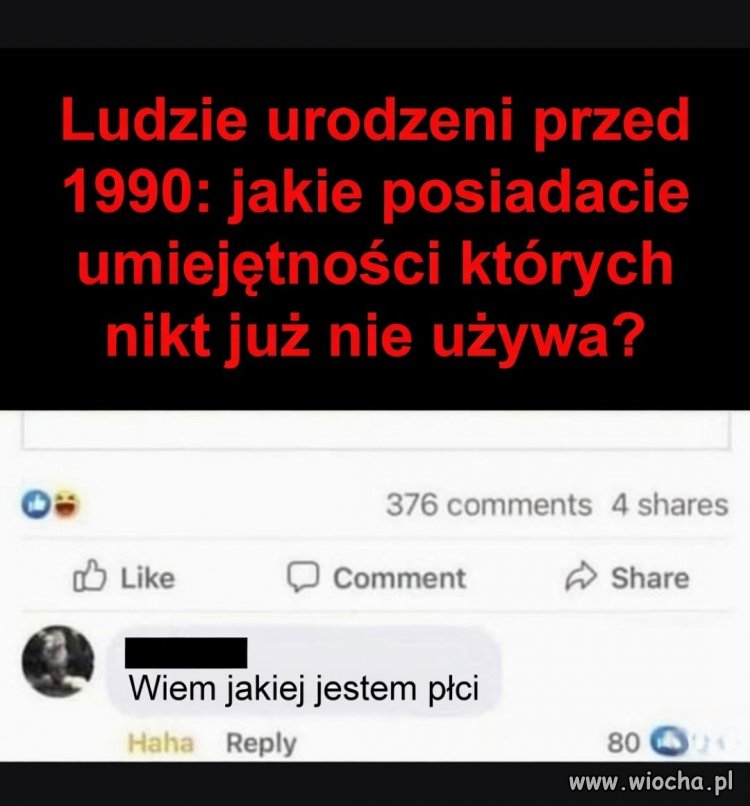 Ludzie urodzeni przed 1990 rokiem
