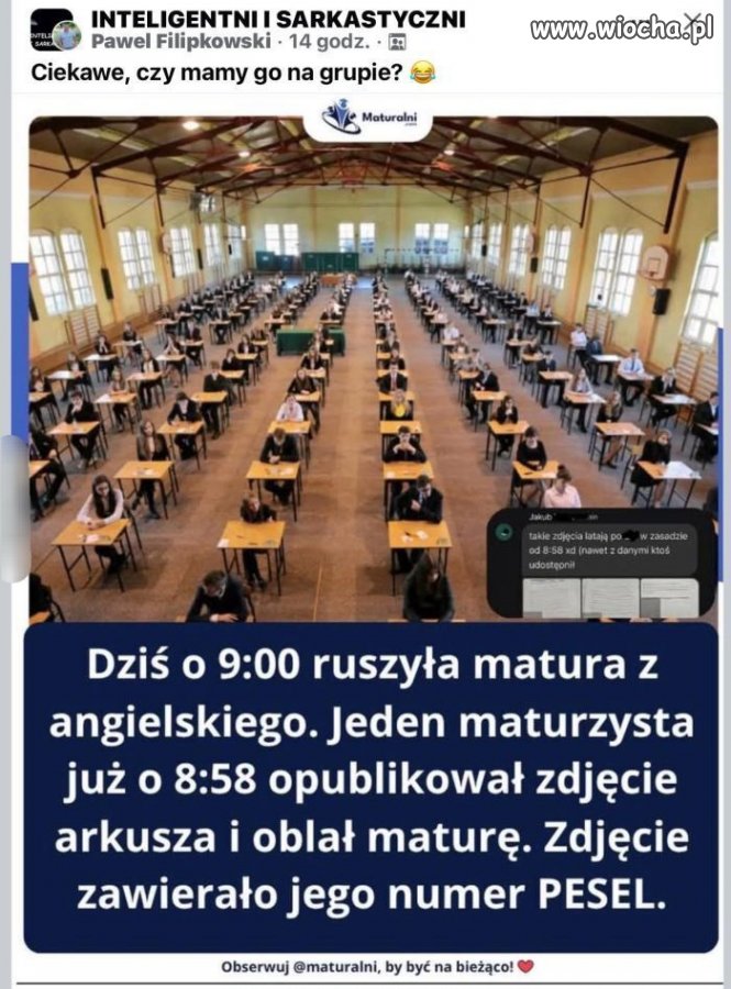 Idiotow nie sieją 