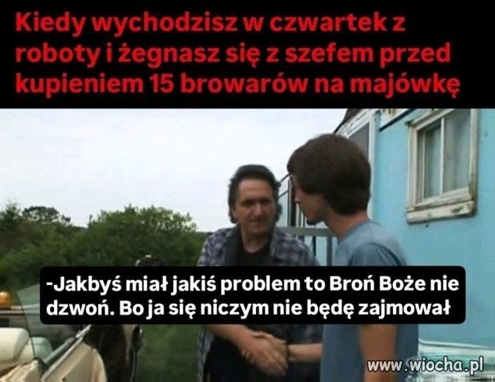 Nie dzwoń, gdy masz problemy!