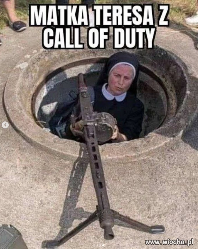 Matka Teresa z Call Of Duty