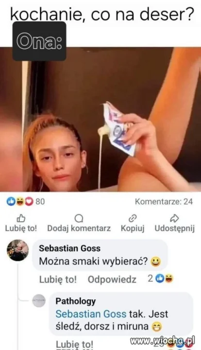 To chyba nie deser