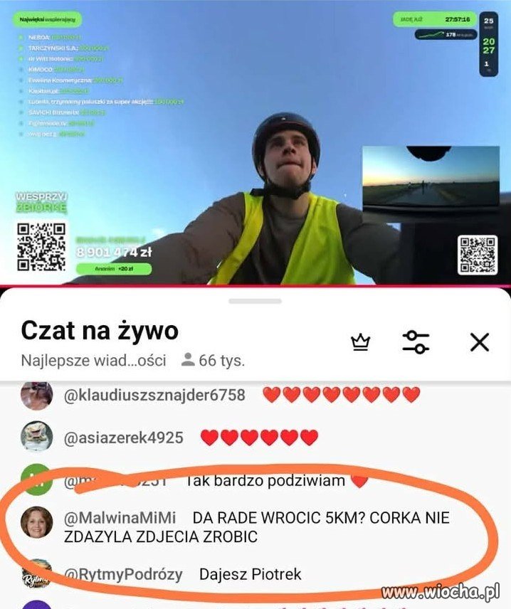 Da radę wrócić 5 km?