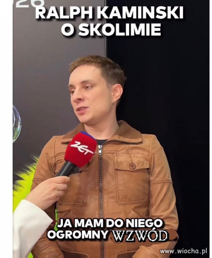 Odważne słowa Ralpha Kamińskiego